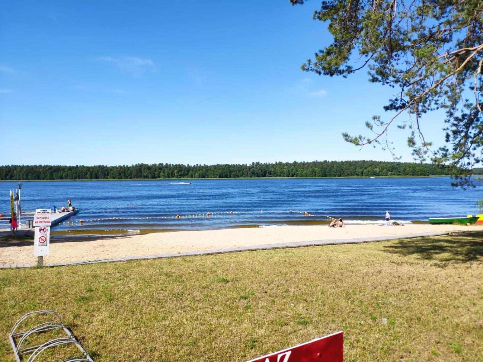 Apartament Bryza Augustow Z Widokiem Na Jezioro Necko Kültér fotó